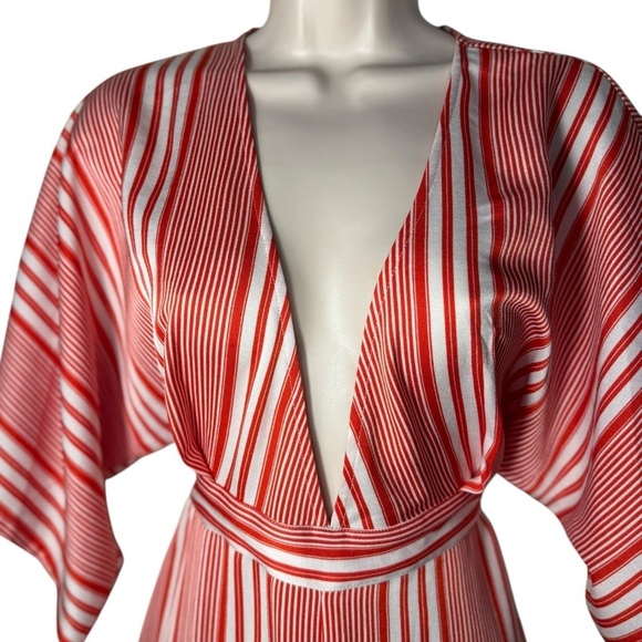 Lulu's Red and White Jumpsuit - Picture 14 of 17